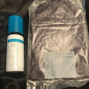 St. Tropez Bronzing Mousse and Mitt